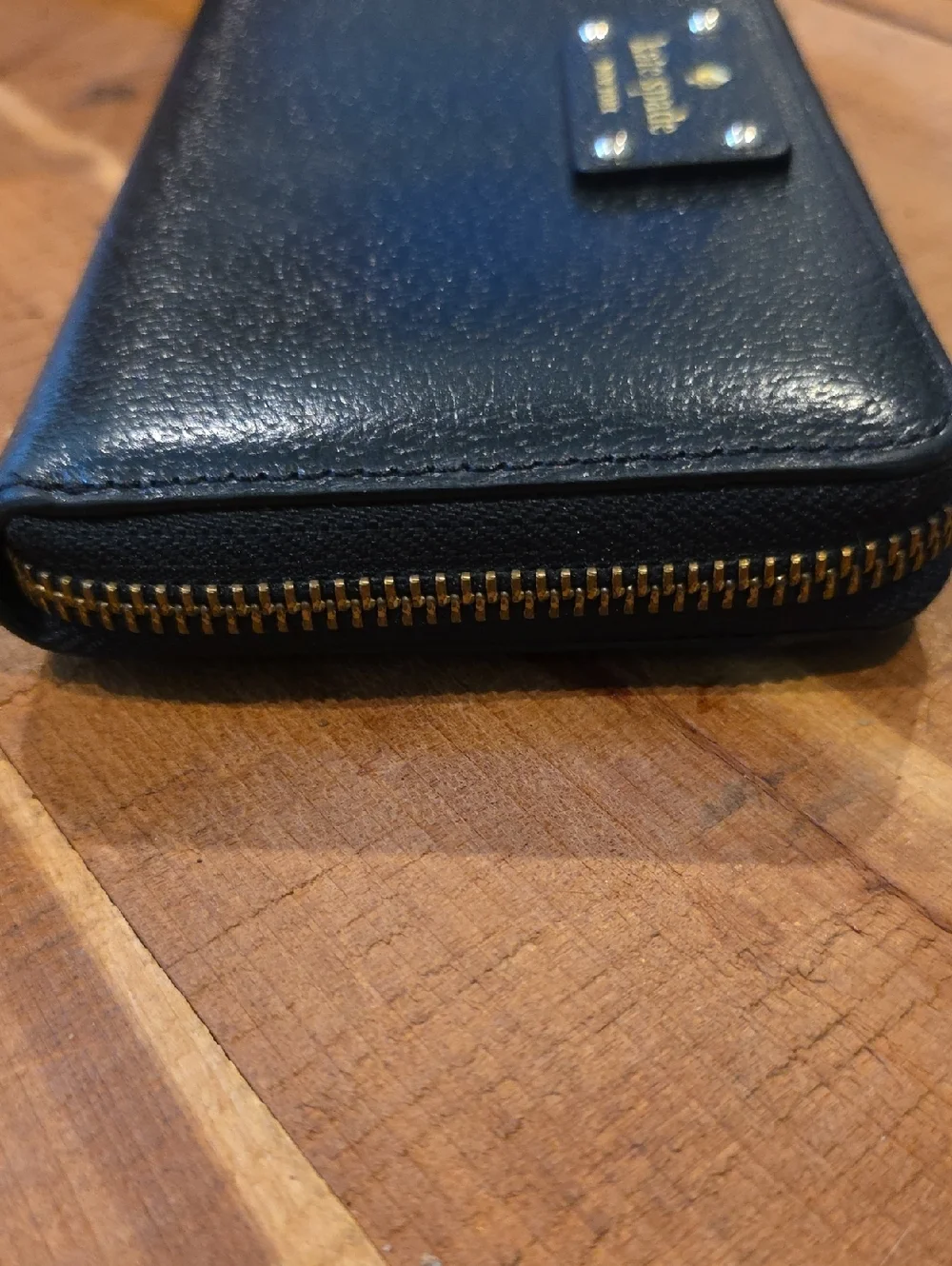 Kate Spade Super Soft Black Long Wallet